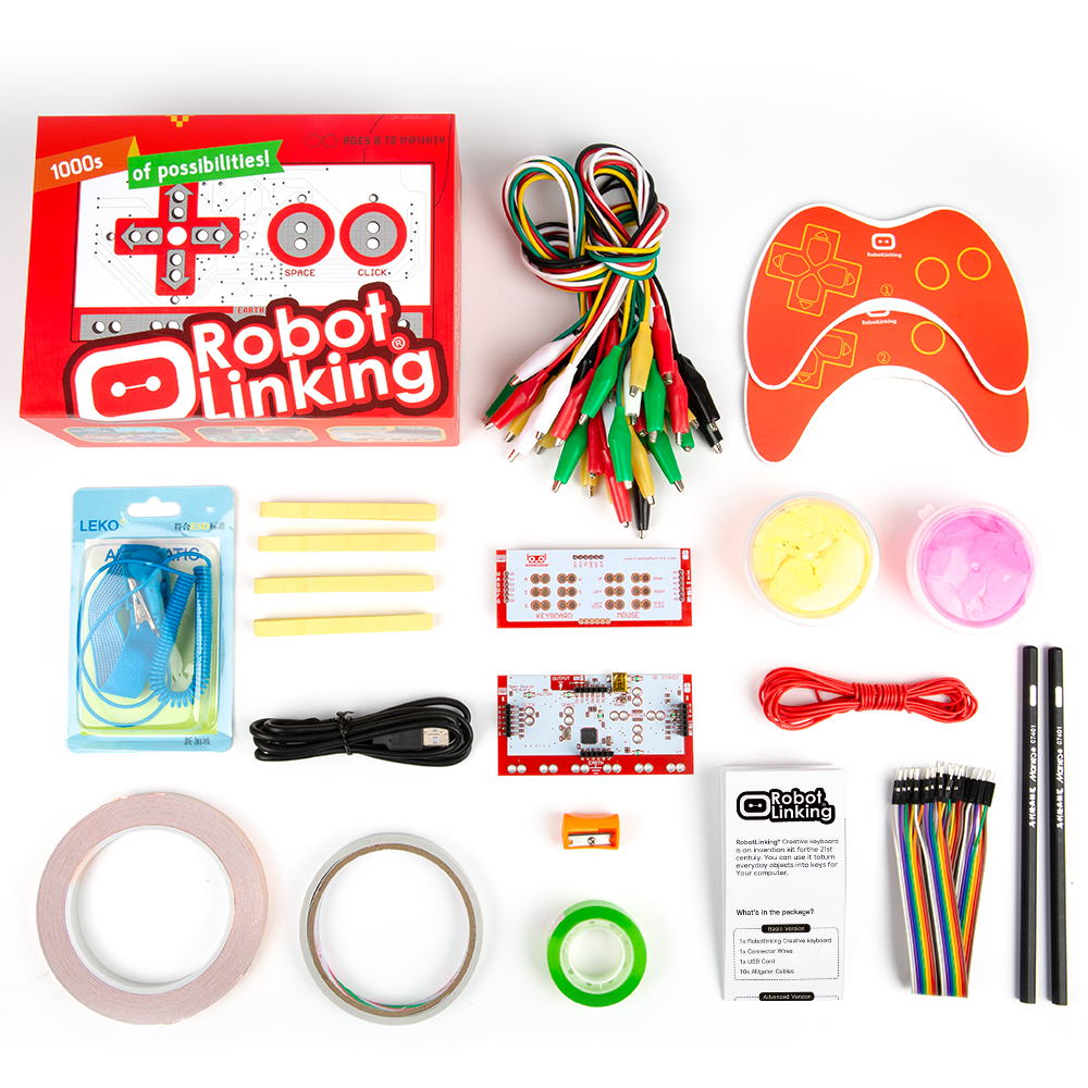 Творческий набор с клавиатурой Robotlinking с максимальной комплектацией. Английская спецификация